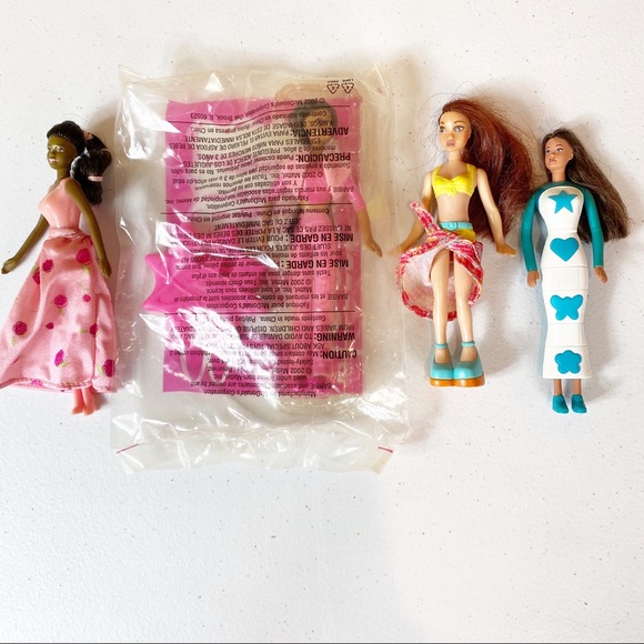 barbie doll mcdonalds set